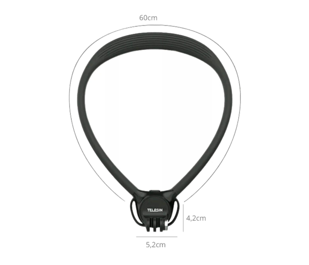 TELESIN Magsafe POV magnetyczny metalowy uchwyt na szyję 2w1 - 1510289 - zdjęcie 3